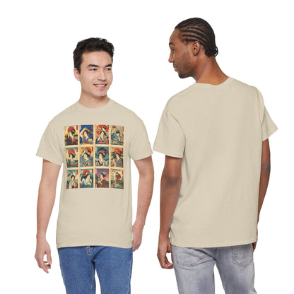 Retro Ukiyo Pop Art T-Shirt | Eco-Limited