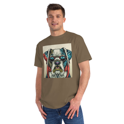 Patriot Dog Portrait T-Shirt | Eco - Limited