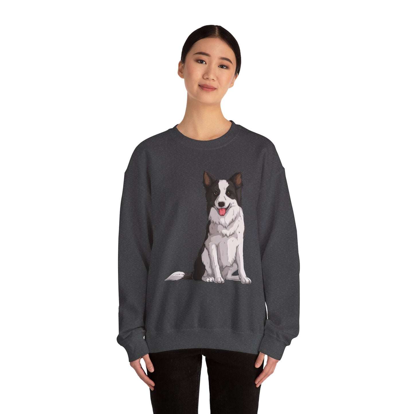 Calm Companion Dog Art Sweater | Eco-Limited