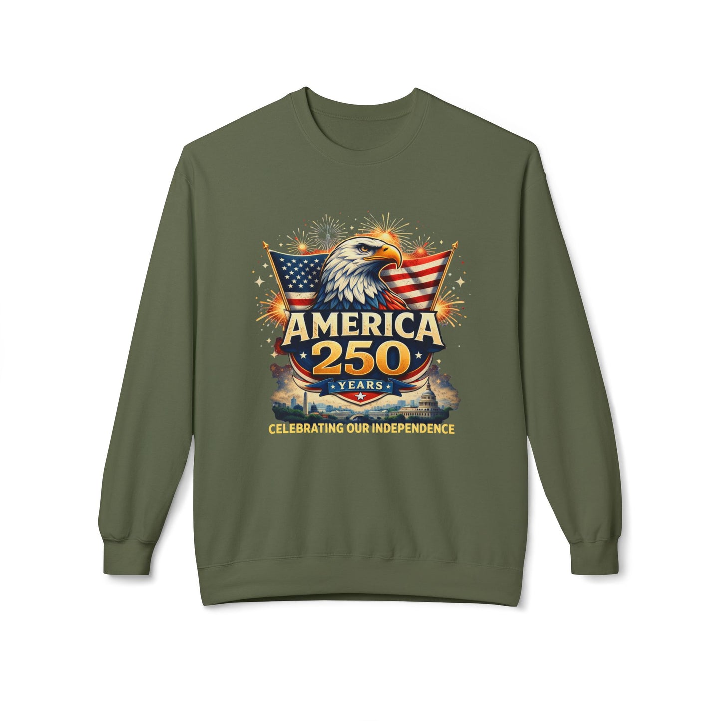America 250 Years Independence Day Sweater | Eco - Limited