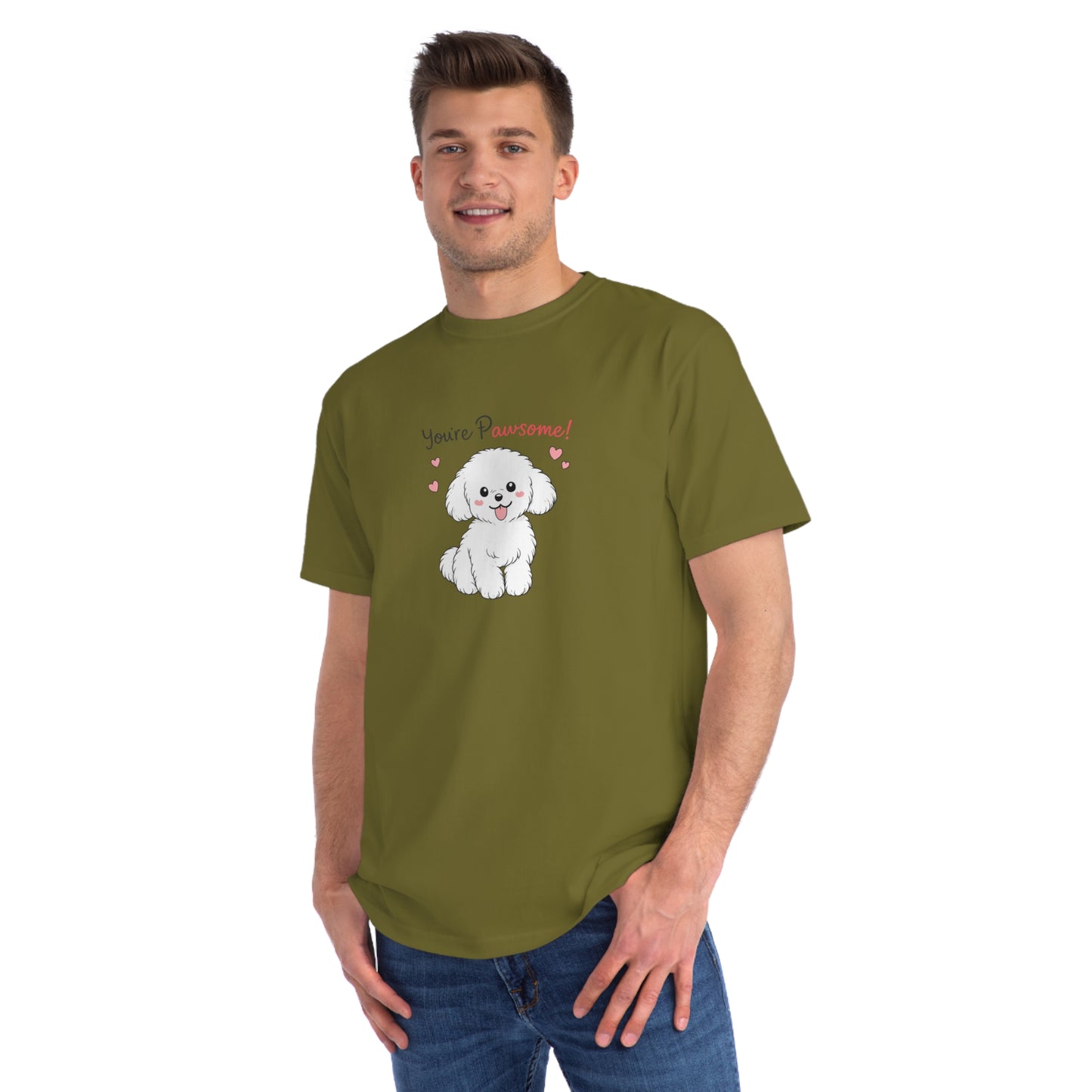 Organic Pawsome Puppy T-Shirt | Organic-Limited