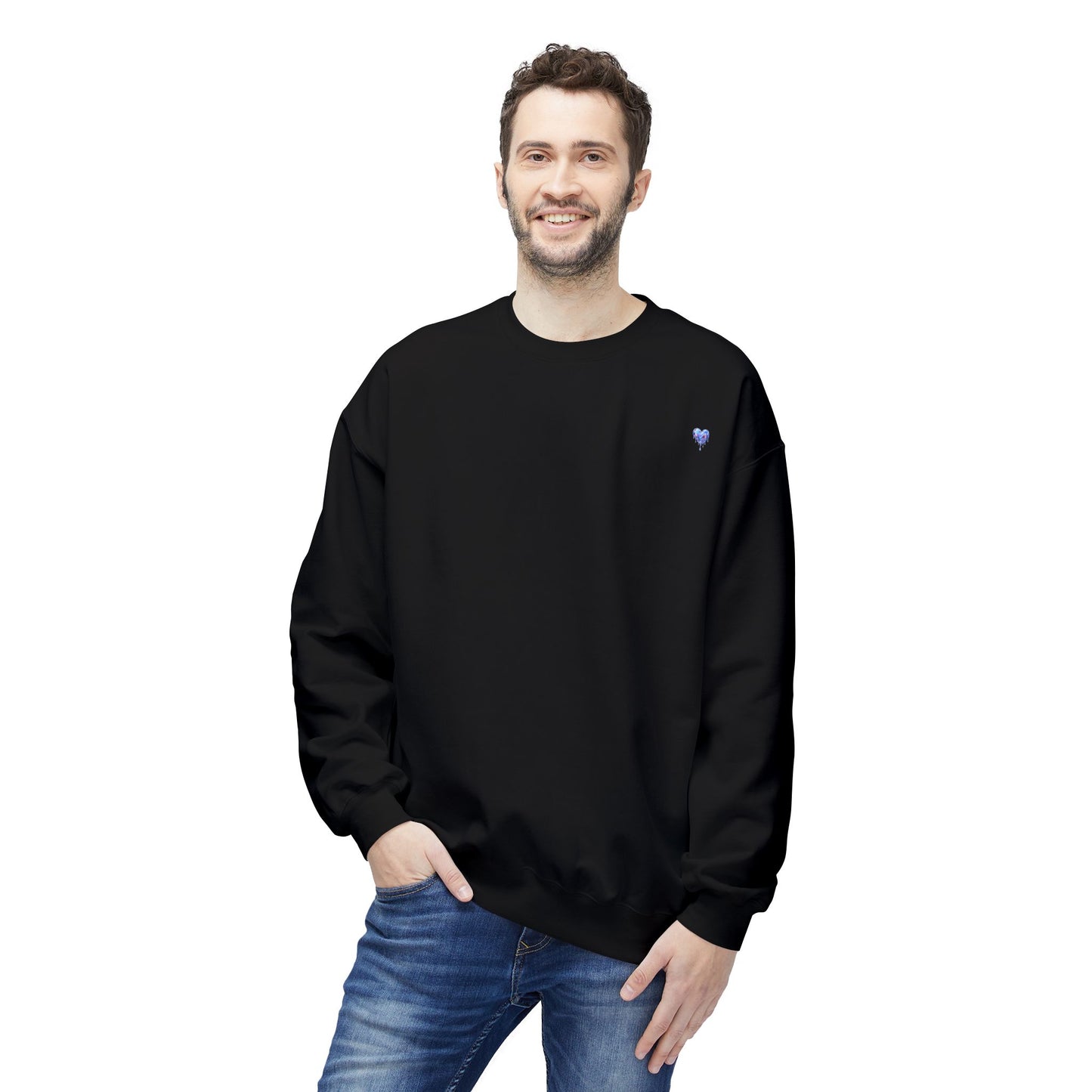 Protect Your Peace Heart Sweatshirt | Eco-Limited