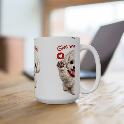 Give Me Five Dog Mug | Eco-Limited