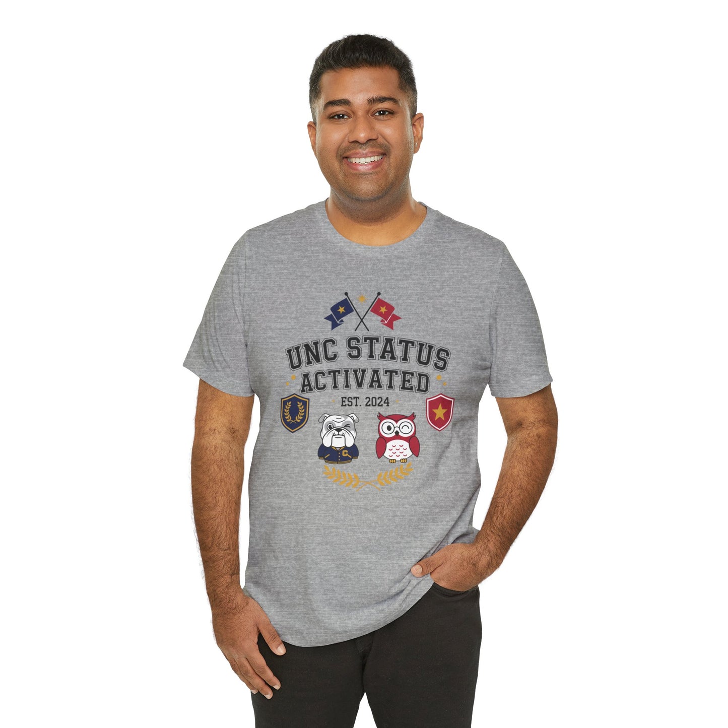 UNC Status Activated Graphic T-Shirt | Eco-Limited