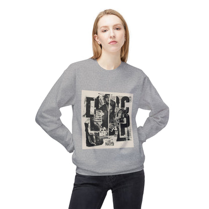 Life Matter Collage Graphic Sweater | Eco - Limited