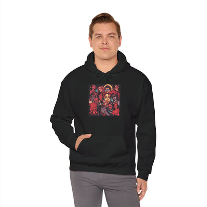 Street Pop Art Hoodie Bold Graphic Urban Fashion Unisex Pullover