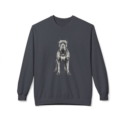 Cane Corso Sketch Minimal Art Sweatshirt | Eco-Limited