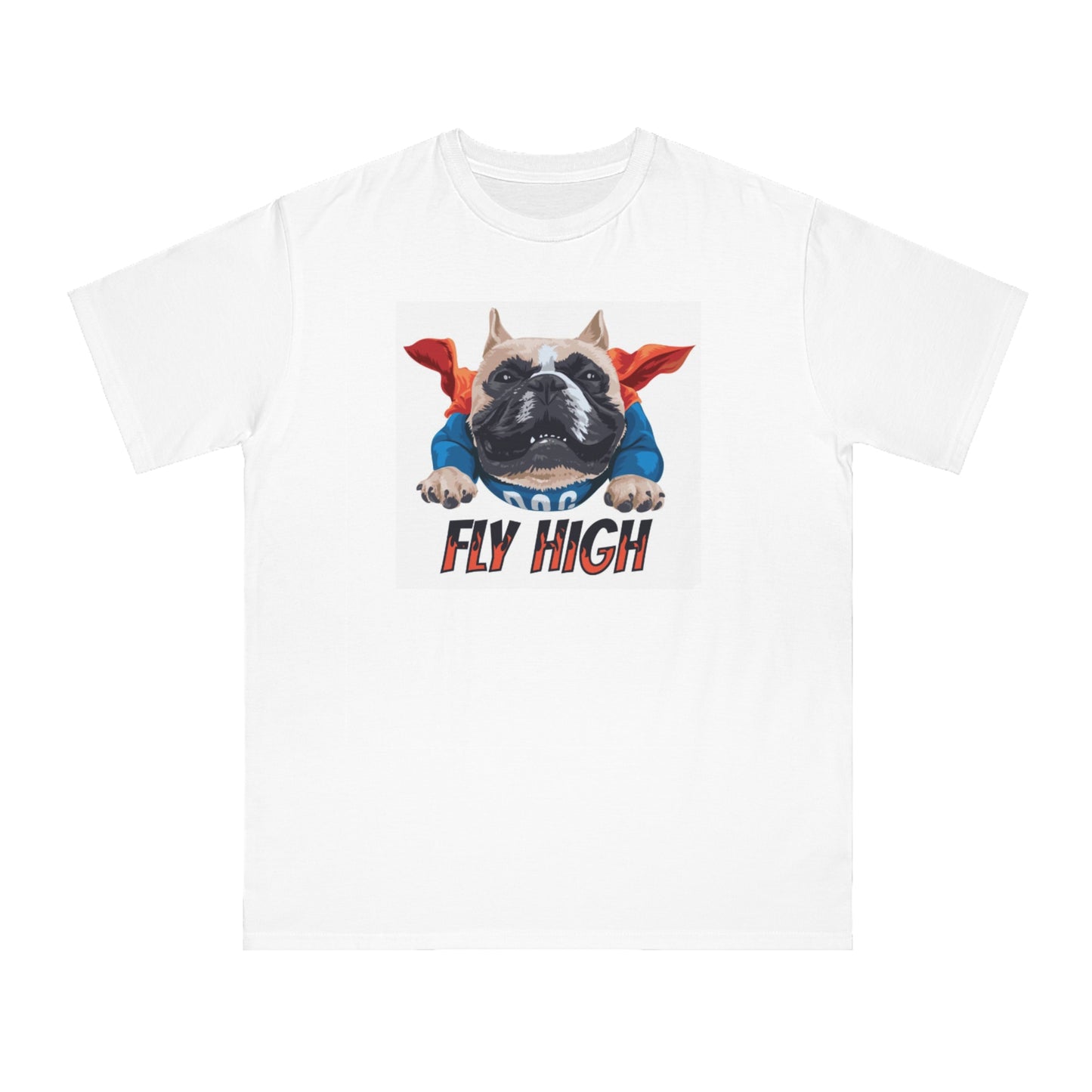Organic Fly High Bulldog T-Shirt | Organic-Limited