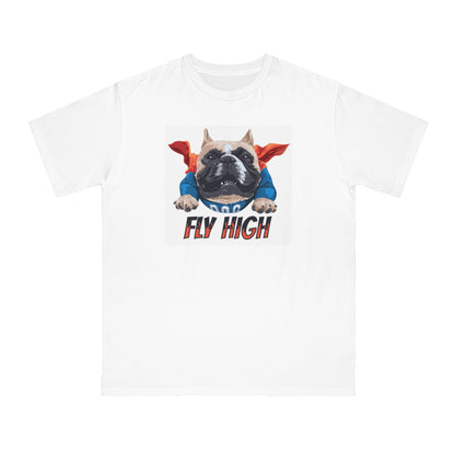 Organic Fly High Bulldog T-Shirt | Organic-Limited