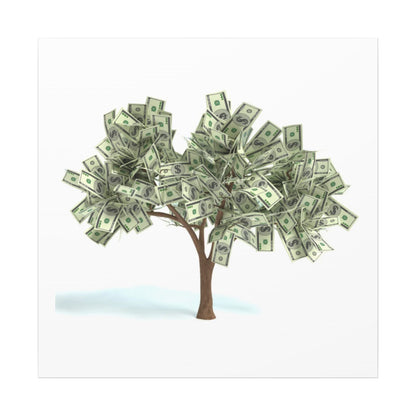 Money Tree Canvas Wall Art Canvas