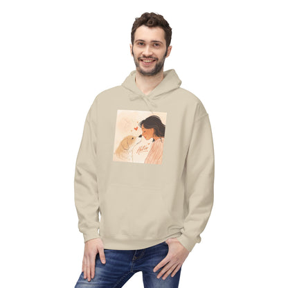 Dog Mom Love Moment Graphic Hoodie Gift | Eco-Friendly - Limited