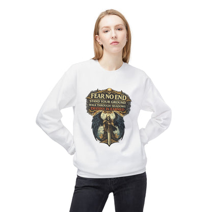 Dark Angel Guardian Graphic Sweater | Eco - Limited