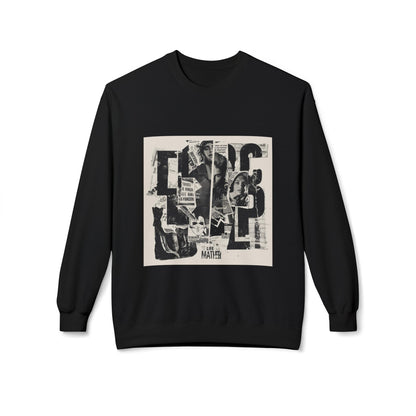 Life Matter Collage Graphic Sweater | Eco - Limited