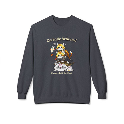 Cat Logic Activated Graphic Sweater | Eco-Limited