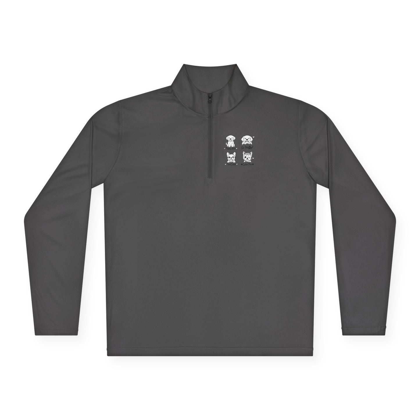 Minimal Dog Icons Zip-Up | Eco-Limited