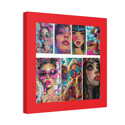 Pop Art Muse Canvas | Statement Wall Art