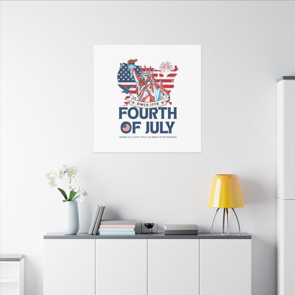 Fourth of July Canvas Wall Art