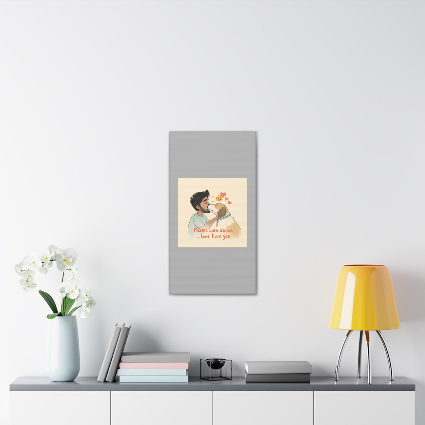Love Never Leaves Canvas | Eco-Limited
