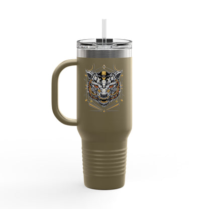 Tiger Emblem Stainless Steel Tumbler | Eco-Limited