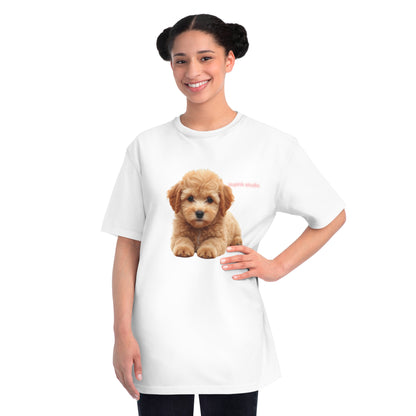 Organic Puppy Portrait T-Shirt | Organic-Limited