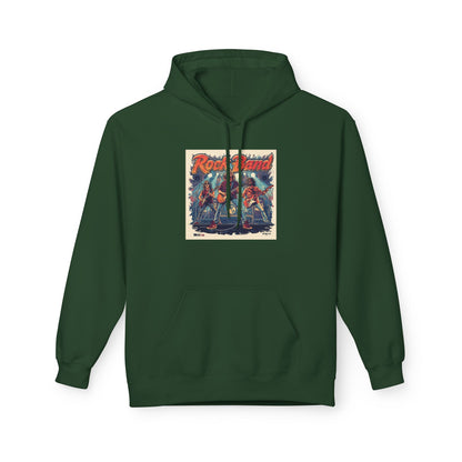 Retro Rock Band Vintage Poster Hoodie|Eco-Friendly - Limited
