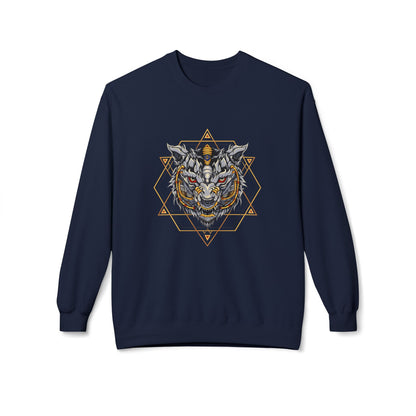 Tiger Sigil Front Graphic Sweatshirt | Eco - Limited
