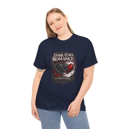 Dark Emo Romance Heart T-Shirt | Eco-Limited