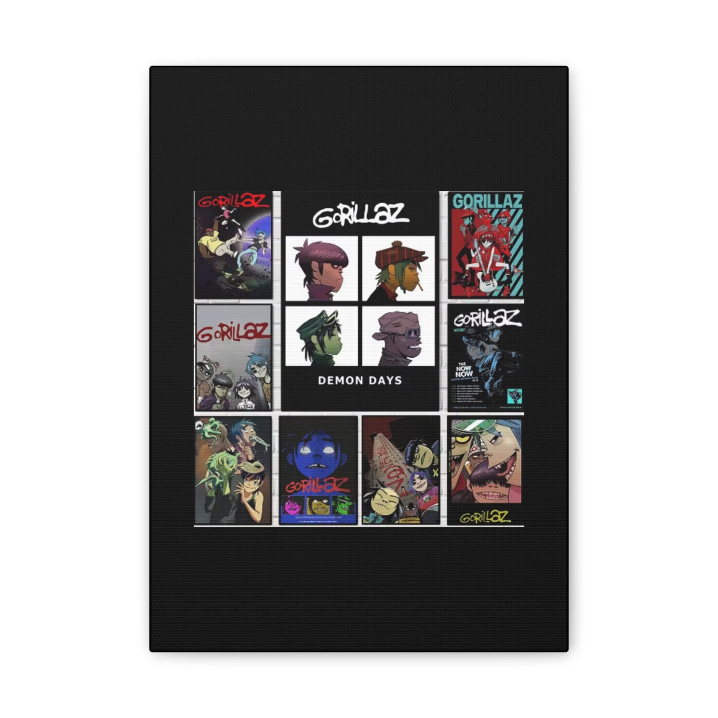 Pop Culture Icons Collage Canvas | Art Edition