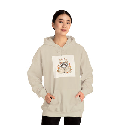 Stay Cozy Raccoon Hoodie | Eco-Limited
