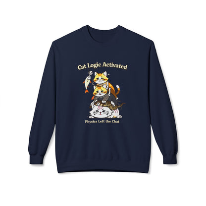 Cat Logic Activated Graphic Sweater | Eco-Limited