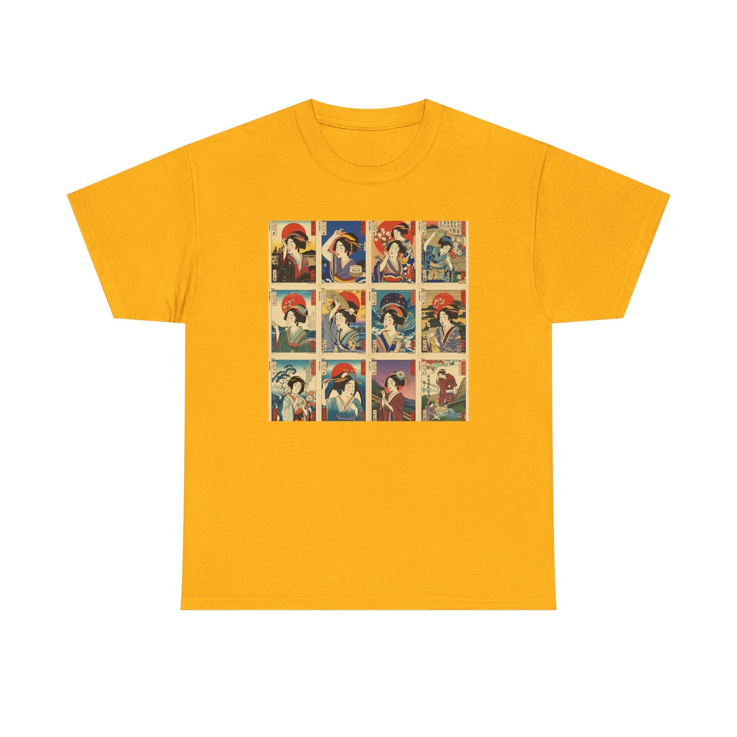 Retro Ukiyo Pop Art T-Shirt | Eco-Limited