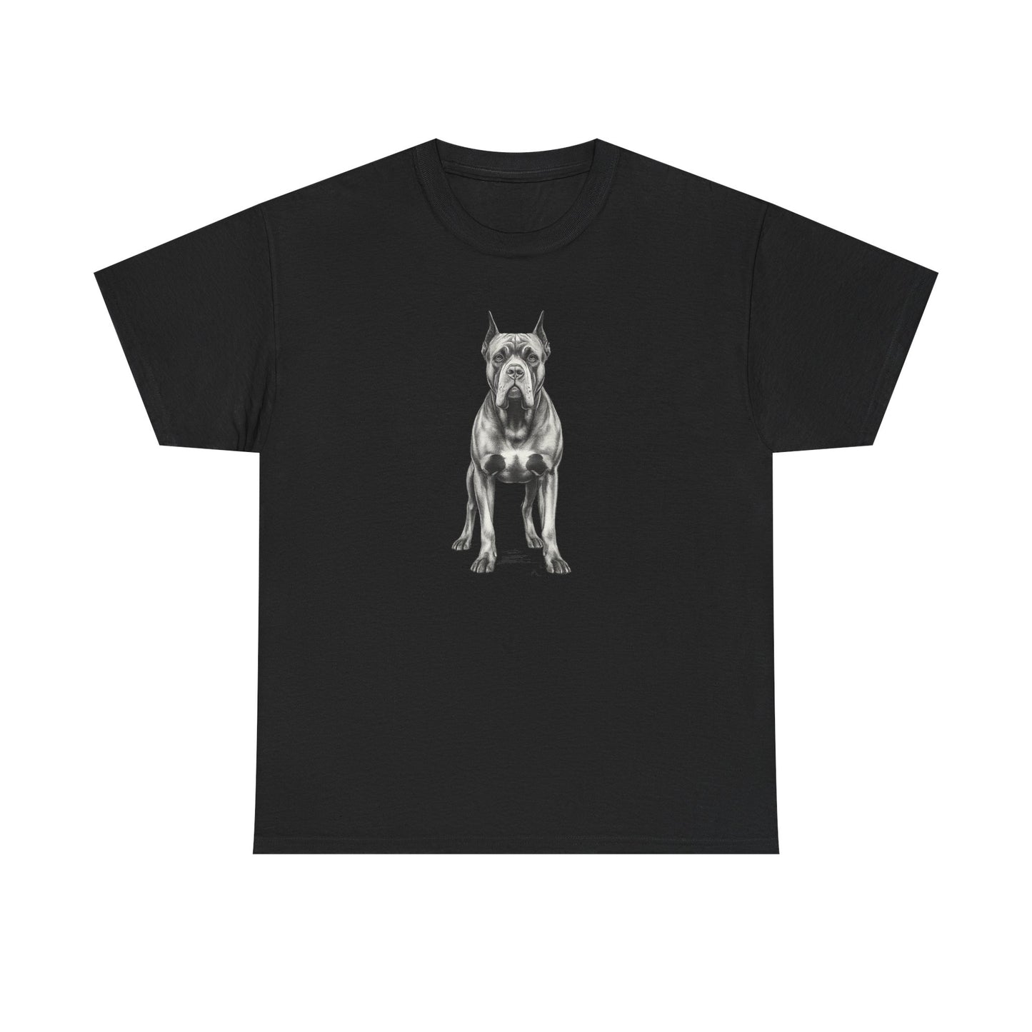 Cane Corso Sketch Minimal Art T-Shirt | Eco-Limited