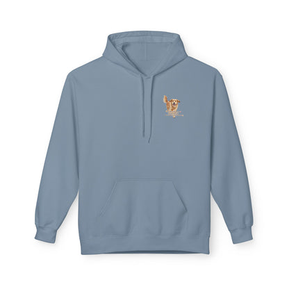 Golden Buddy Character Hoodie | Eco-Limited