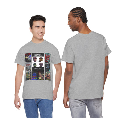 Animated Band Collage Street Art Graphic Tee | Eco-Limited
