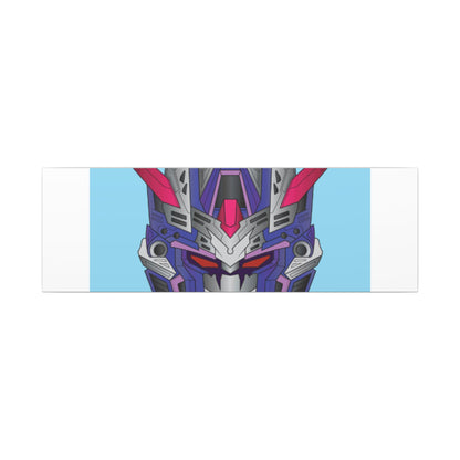 Mecha Warrior Helmet Organic Canvas