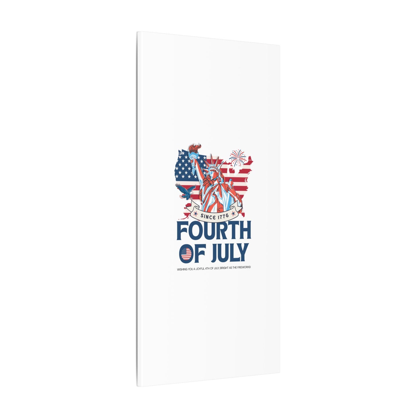 Fourth of July Canvas Wall Art