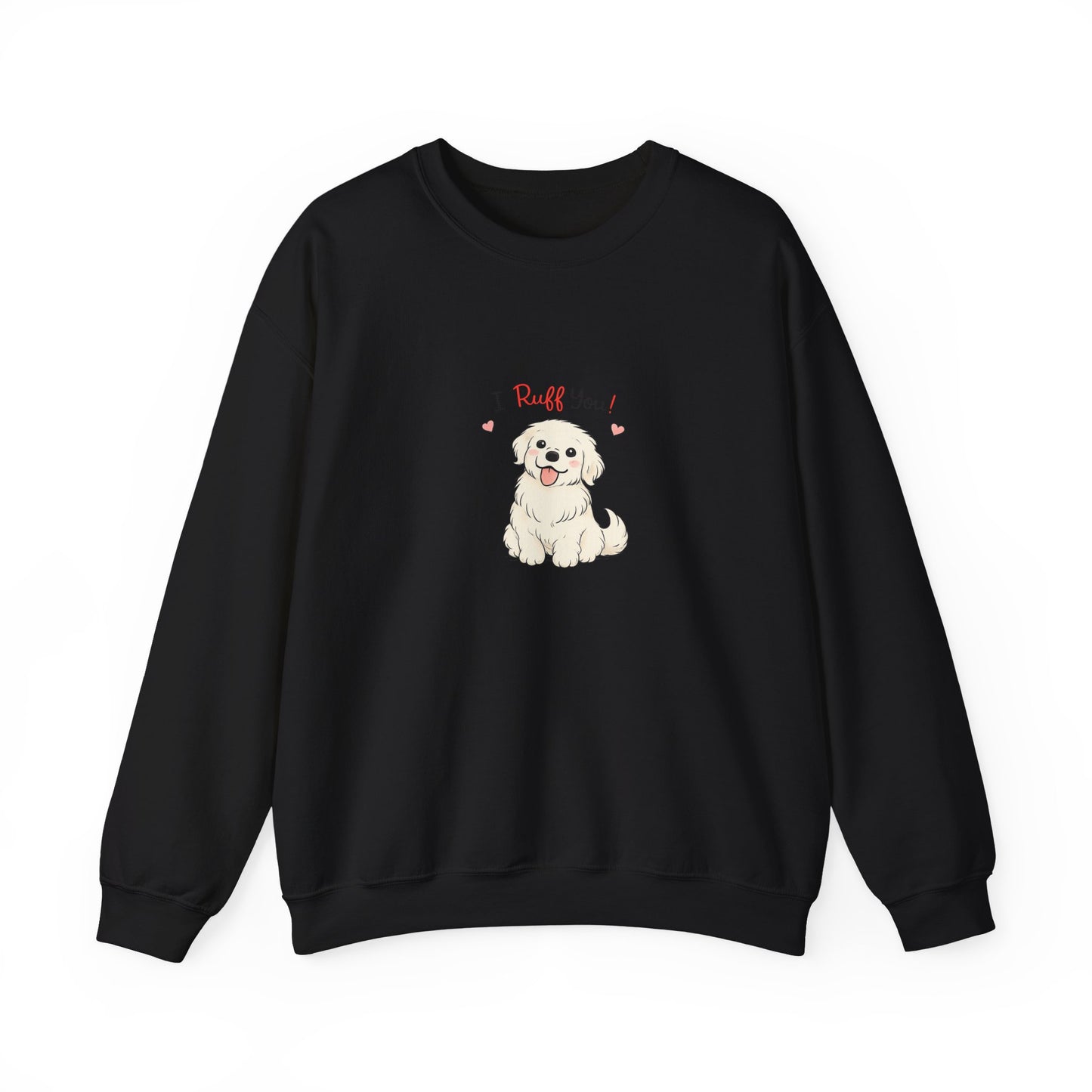 Ruff Love Puppy Graphic Sweatshirt | Eco-Limited