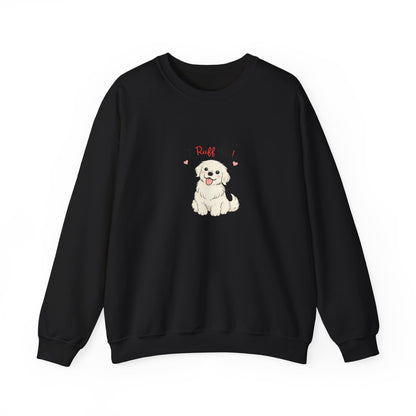 Ruff Love Puppy Graphic Sweatshirt | Eco-Limited