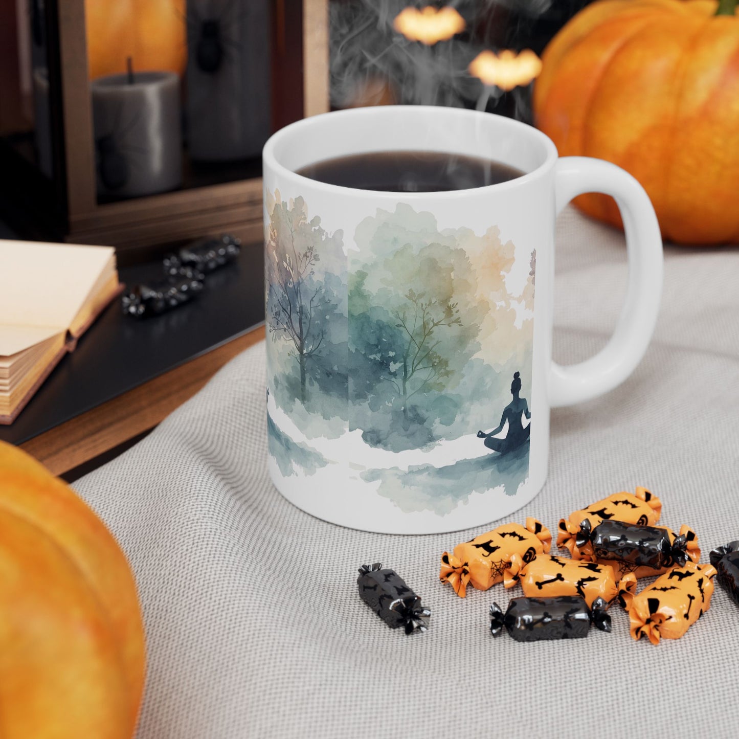 Calm Mind Meditation Ceramic Mug | Eco-Limited
