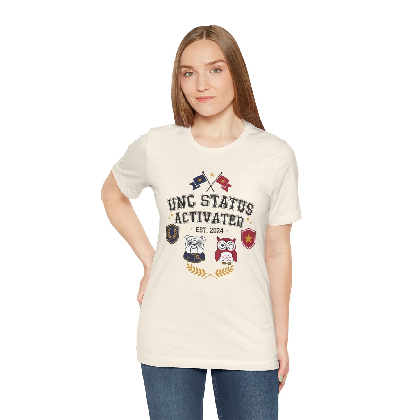 UNC Status Activated Graphic T-Shirt | Eco-Limited