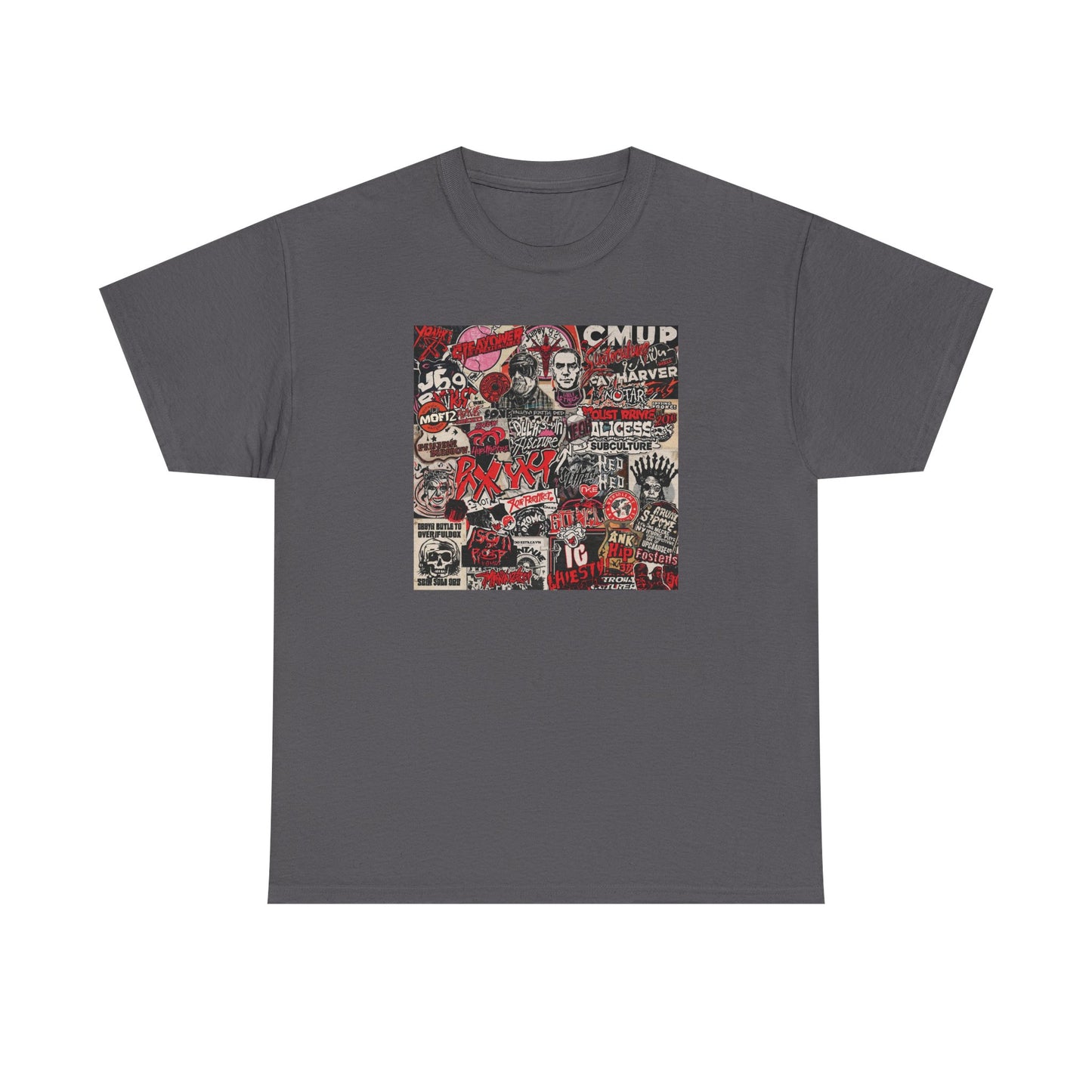 Vintage Punk Collage Graphic T-Shirt | Eco-Limited