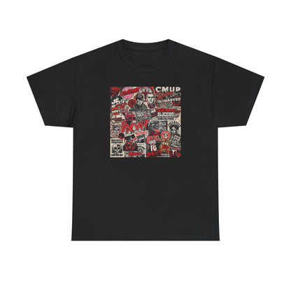 Vintage Punk Collage Graphic T-Shirt | Eco-Limited