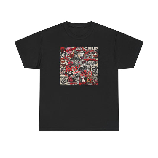 Vintage Punk Collage Graphic T-Shirt | Eco-Limited