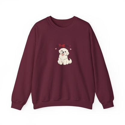 Ruff Love Puppy Graphic Sweatshirt | Eco-Limited