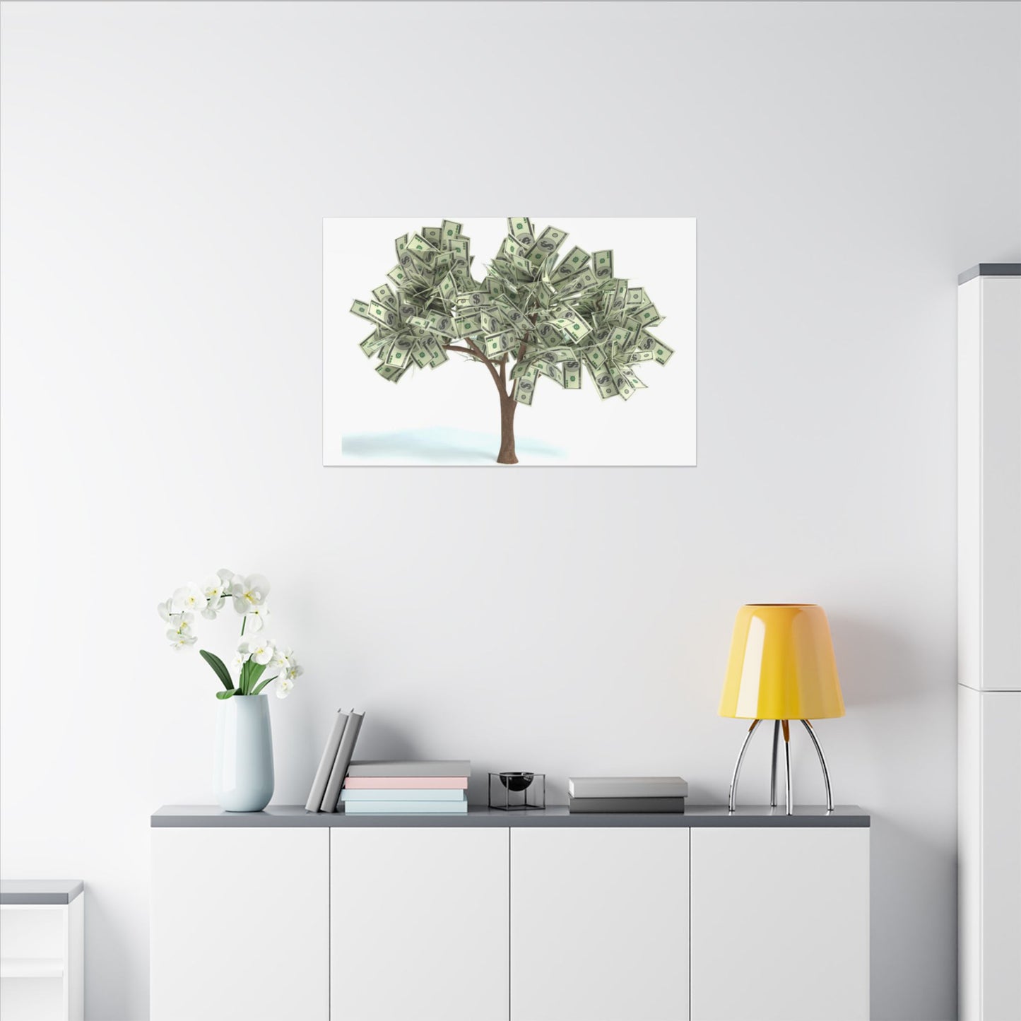 Money Tree Canvas Wall Art Canvas