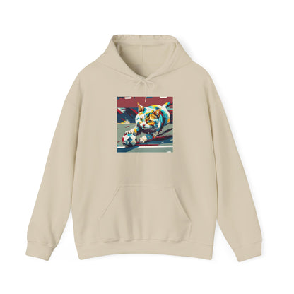 Color Pop Cat Art Hoodie | Eco-Limited
