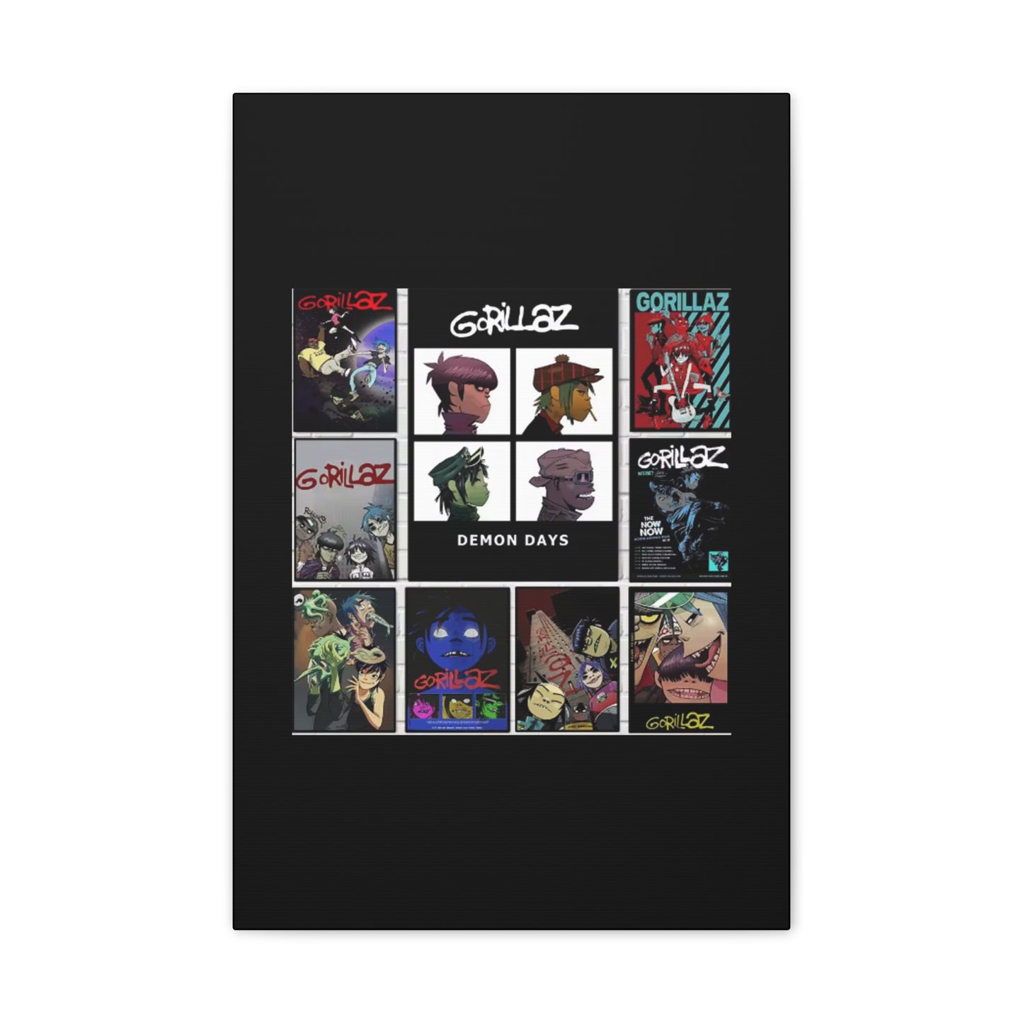 Pop Culture Icons Collage Canvas | Art Edition