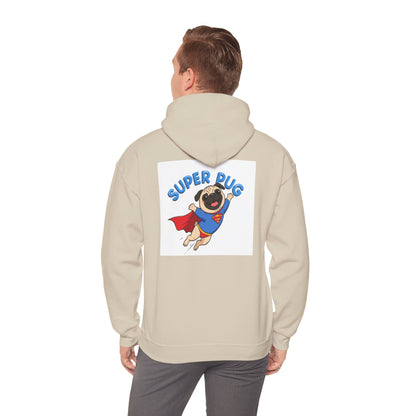 Super Pug Hero Hoodie | Eco-Limited