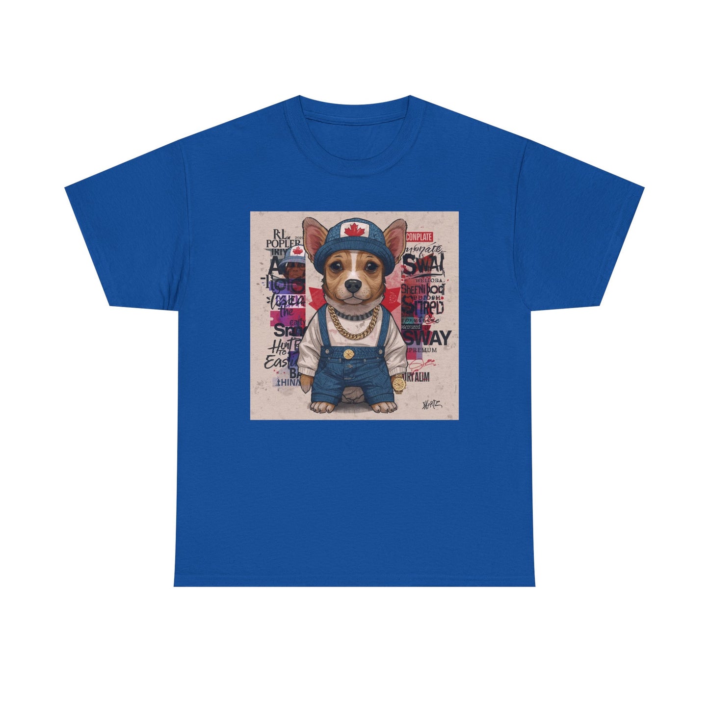 Lucky Street Pup Art T-Shirt | Eco-Limited