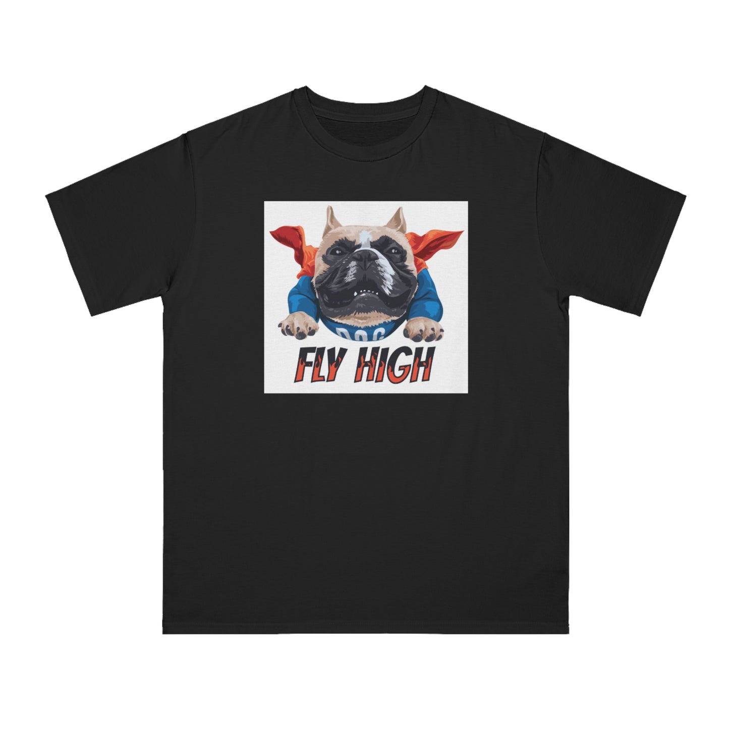 Organic Fly High Bulldog T-Shirt | Organic-Limited